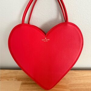 Kate Spade Doily Heart Oversized Vintage Tote
